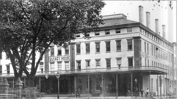 Quincy House Local landmark: Quincy House/Newcomb Hotel