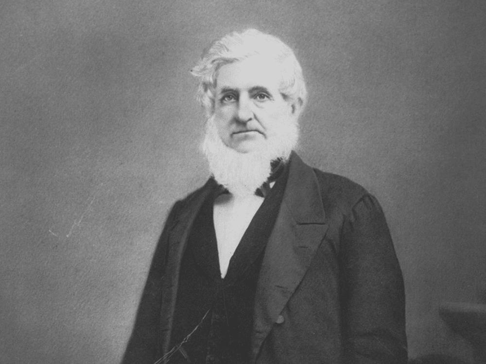 A photo of former Governor John Wood.