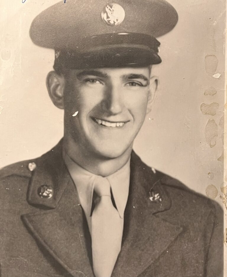 A formal picture of Sgt Veile. (Photo Courtesy of the Veile family.)