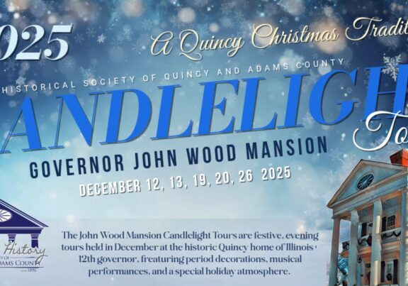 A graphic saying 2025 Candlelight Tours.