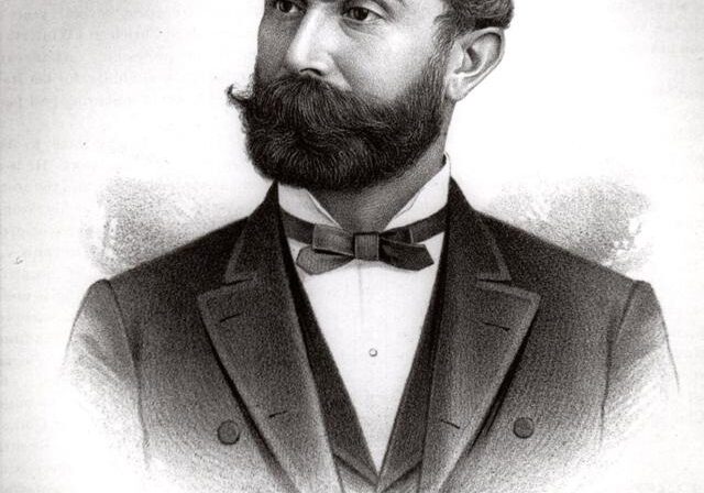 An undated illustration of John Batschy.
